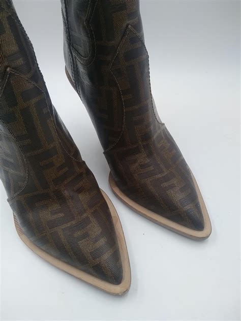 fendi inspired cowboy boots|Fendi Cowboy Boots .